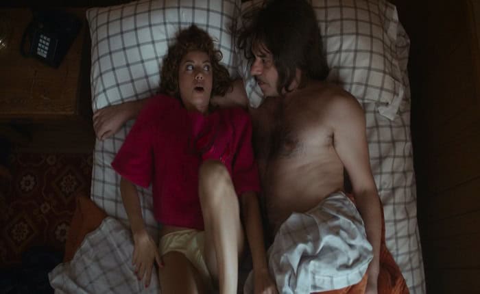 Aubrey Plaza sexy scene in An Evening with Beverly Luff Linn (2018)