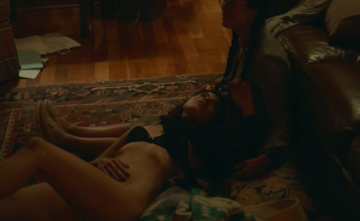 Lindsay Burdge, Aubrey Plaza nude in Black Bear (2020)