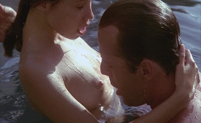 Jane March nude in Color of Night (1994)