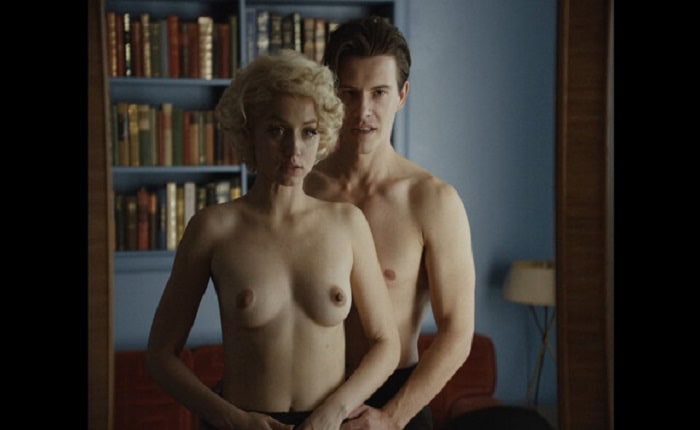 Julianne Nicholson, Ana de Armas nude in Blonde (2022)