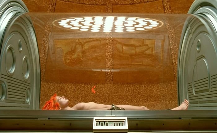 Milla Jovovich nude in The Fifth Element (1997)