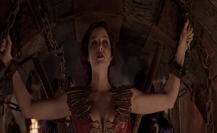 Rachel Nichols nude in Conan the Barbarian (2011) HD