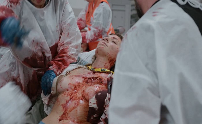 Sloan Mannino nude in The Pitt S01E13 (2025)