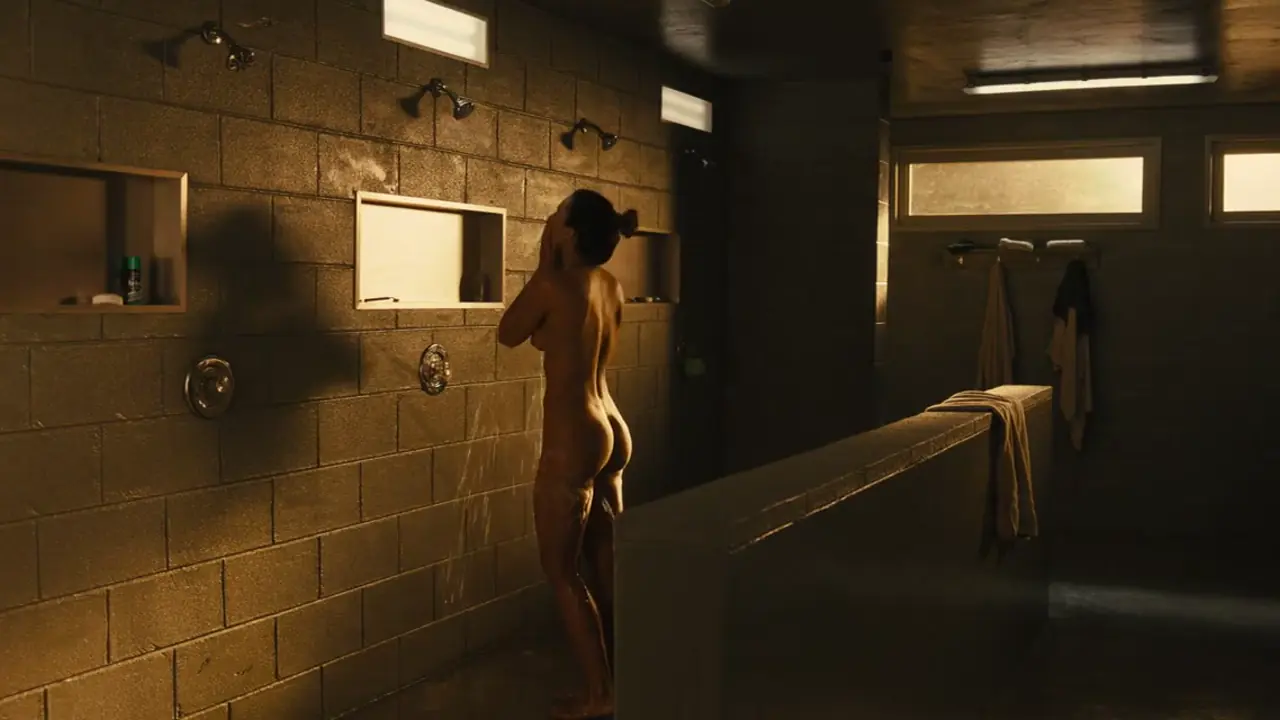 Genesis Rodriguez bath scene Lioness scene screenshot 5